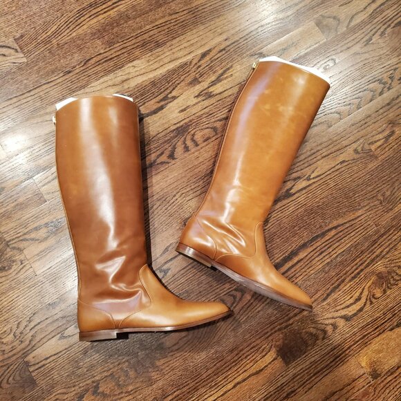 Dôen Illaria Boots in Whiskey Polished Calf - Picture 2 of 5